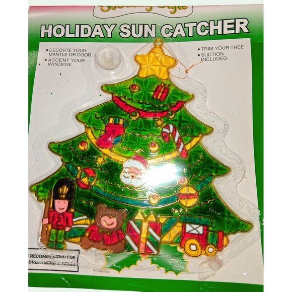 Christmas Tree Holiday Sun Catcher & Creatology Ornament Craft Kit Set For Kids - Picture 5 of 7